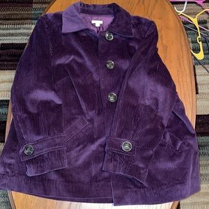 Purple jacket
